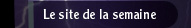 Le site meteo de la semaine